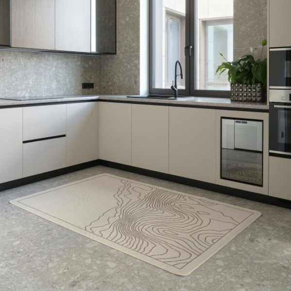 Килим Печерські пагорби бежевий — стильний акцент для вашого інтер'єру