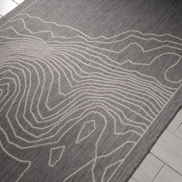 Килим Печерські пагорби сірий - стиль та комфорт для вашого інтер'єру