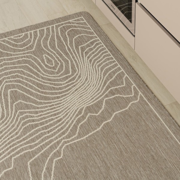 Килим Печерські пагорби кавовий – елегантність та комфорт для вашого дому