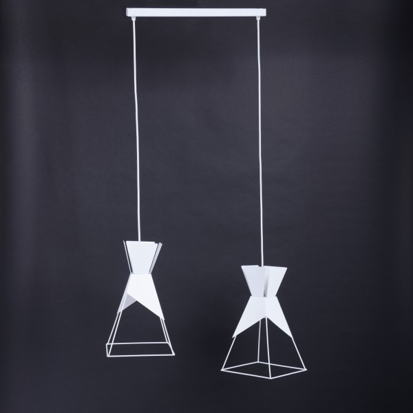 Люстра Audrey С200-450-2 - Підвісний металевий світильник