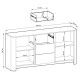 Комод Bari KSZ168 – Скандинавський стиль для вашого інтер'єру