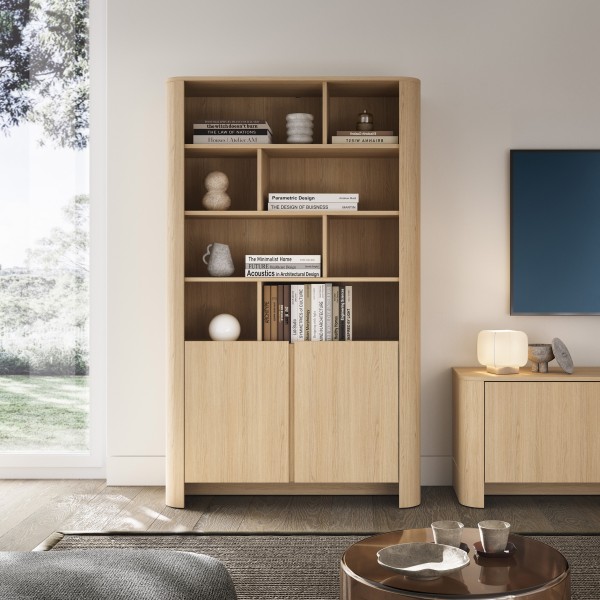 Стелаж Bari RG103 для вітальні в скандинавському стилі