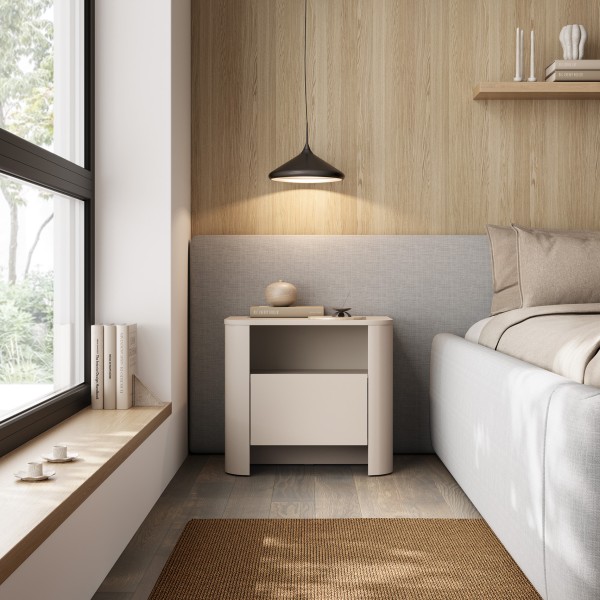 Тумба приліжкова Bari S52 – сучасна тумба для спальні