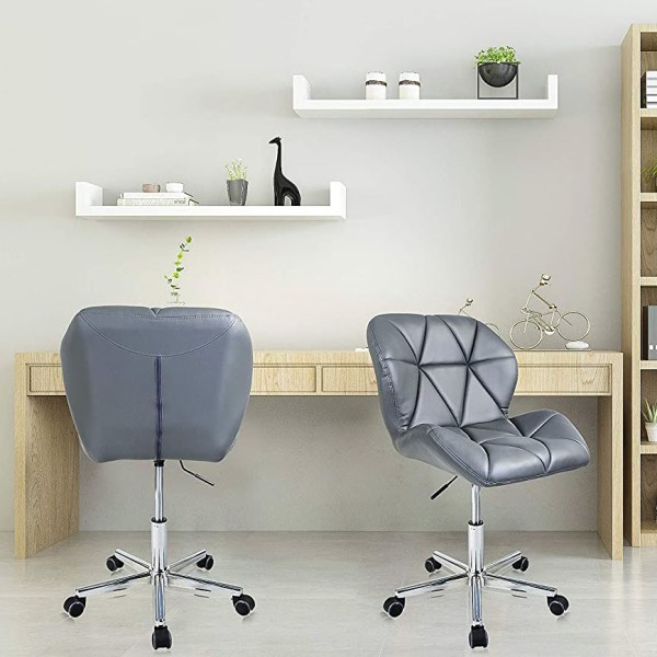 Крісло Стар Нью - Зручне офісне крісло з екошкіри та хромованим каркасом