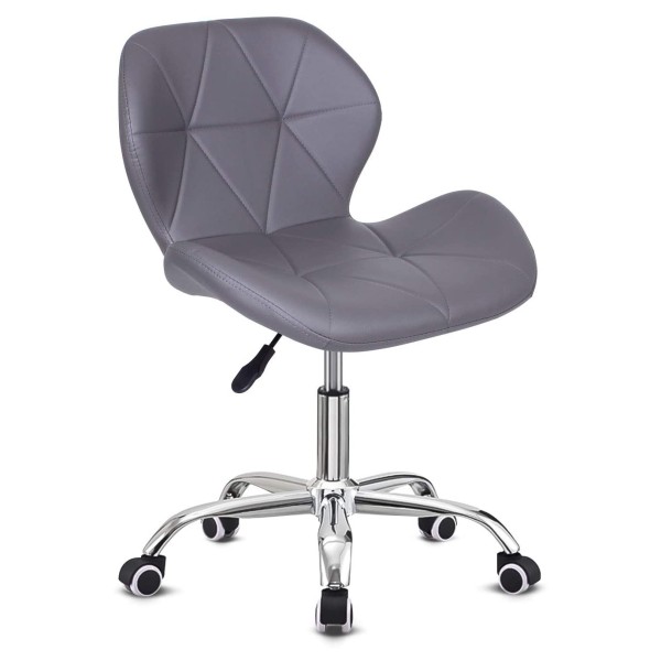 Крісло Стар Нью - Зручне офісне крісло з екошкіри та хромованим каркасом