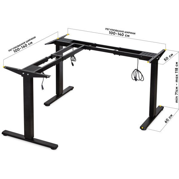 Каркас Powerframe Trio – надійна опора для вашого столу