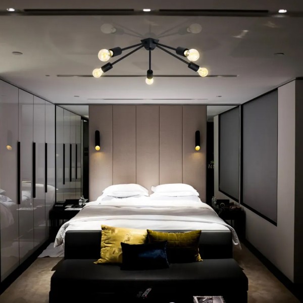 Люстра Attic K-5 C320 – стельовий світильник з металу