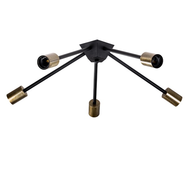 Люстра Attic K-5 C320 – стельовий світильник з металу