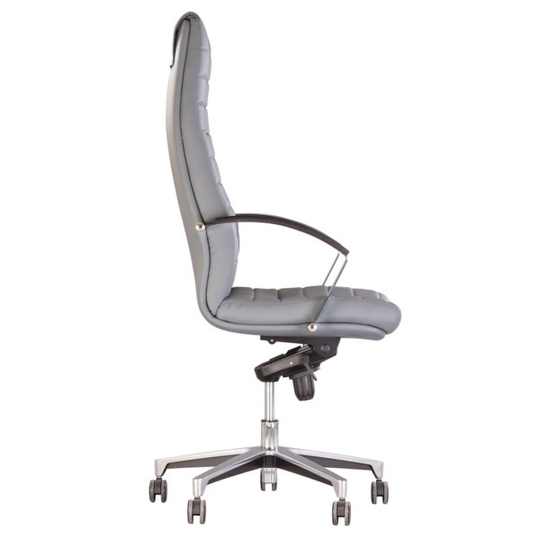 Крісло Iris steel AL70 – стильне офісне крісло з екошкіри