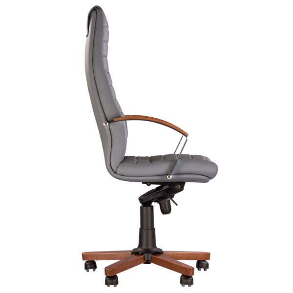 Крісло Iris steel AL70 – стильне офісне крісло з екошкіри