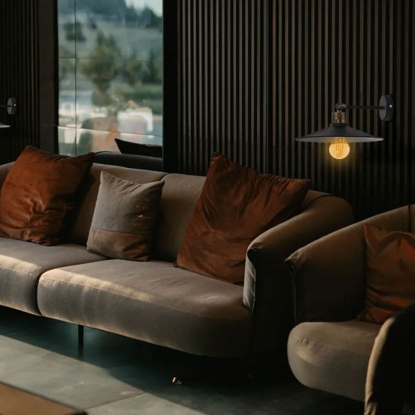 Бра Chicago W260 – стильний металевий світильник для вашого інтер'єру