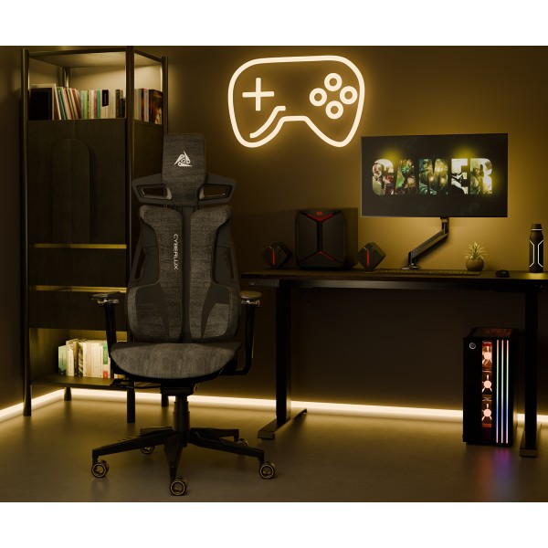 Геймерське крісло Cyberlux V10 Fabric