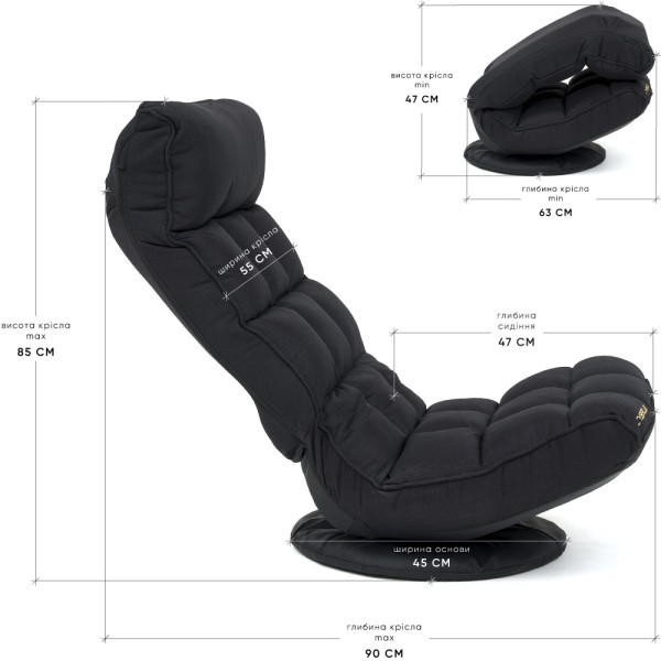 Геймерське крісло Cyberlux Flex Fabric