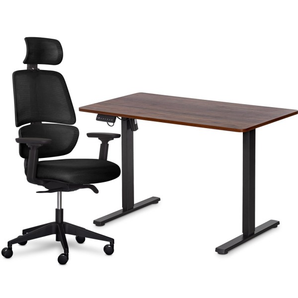 Комплект стол PowerDesk Lite + стул Leo Air Plus для вашого офісу