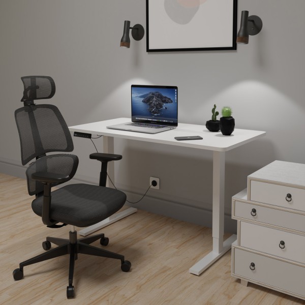 Комплект стол PowerDesk Lite + стул Leo Air Plus для вашого офісу