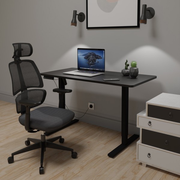 Комплект стол PowerDesk Lite + стул Leo Air Plus для вашого офісу