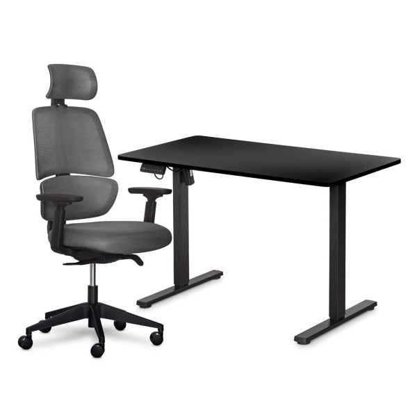 Комплект стол PowerDesk Lite + стул Leo Air Plus для вашого офісу