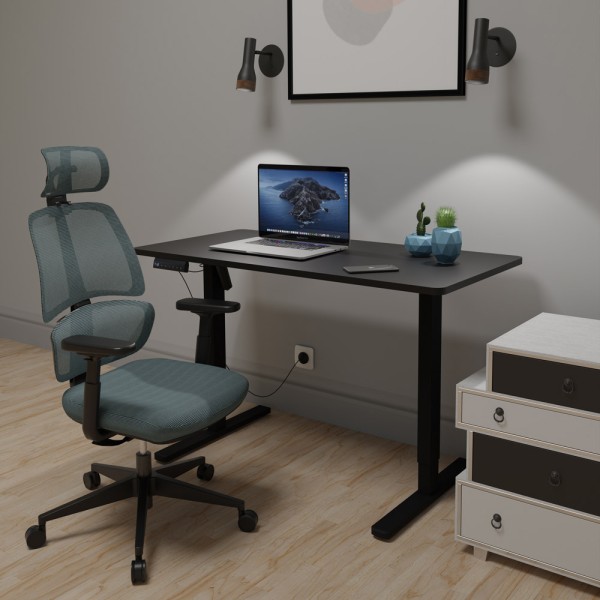 Комплект стол PowerDesk Lite + стул Leo Air Plus для вашого офісу