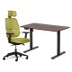Комплект стол PowerDesk Lite + стул Leo Air Plus для вашого офісу