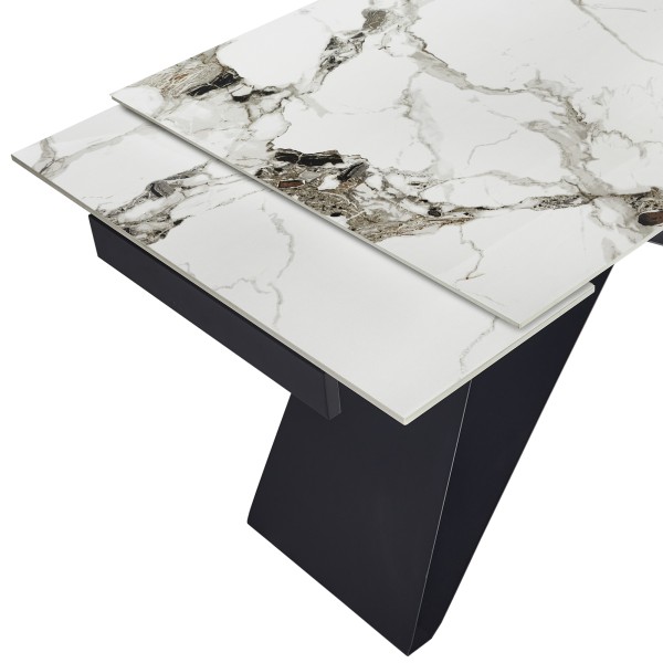 Стіл Roland 120-180: Розкладний стіл для кухні та кафе