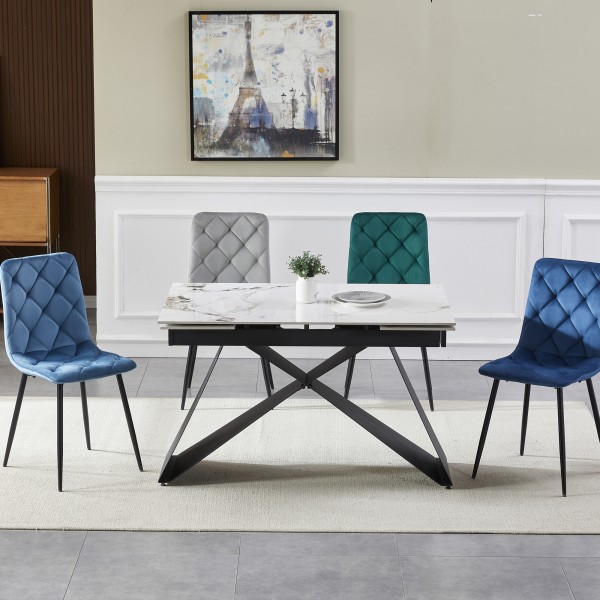 Стіл Roland 120-180: Розкладний стіл для кухні та кафе