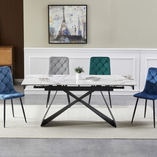 Стіл Roland 120-180: Розкладний стіл для кухні та кафе