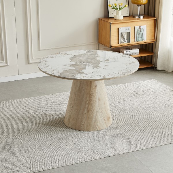 Круглий стіл Orion Wood для кухні та кафе