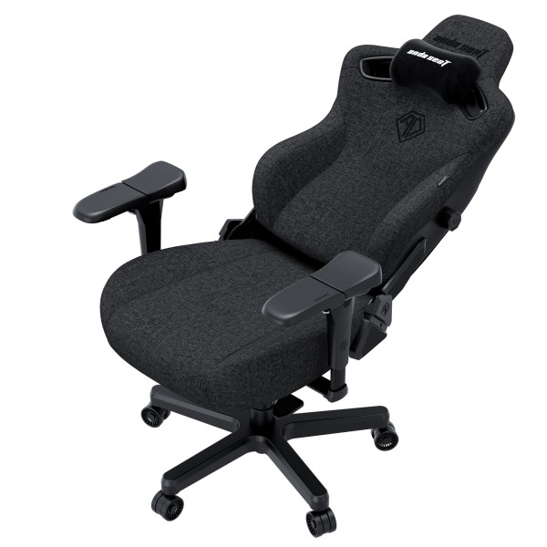 Крісло ігрове Anda Seat Kaiser 3 Pro Size XL Dark Gray Fabric – Для максимального комфорту під час гри