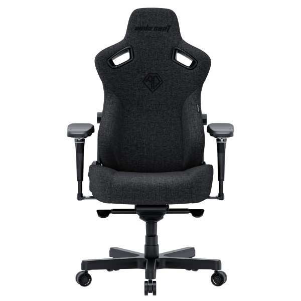 Крісло ігрове Anda Seat Kaiser 3 Pro Size XL Dark Gray Fabric – Для максимального комфорту під час гри