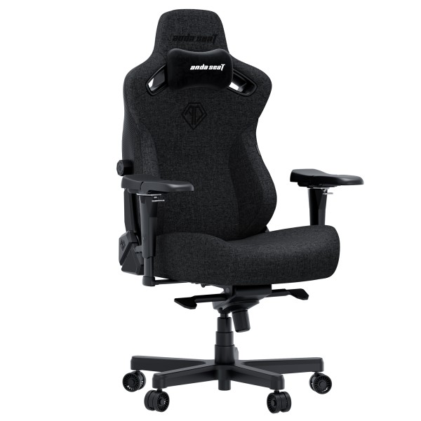 Крісло ігрове Anda Seat Kaiser 3 Pro Size XL Dark Gray Fabric – Для максимального комфорту під час гри
