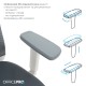 Крісло офісне Officepro Balance OC550-W-DG-DG
