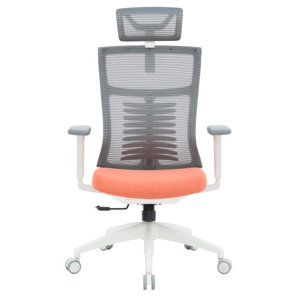 Офісне крісло Officepro Balance OC550-W-DG-OR – Купити з доставкою по Україні