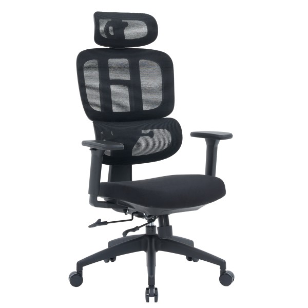 Крісло офісне Officepro Skyline OC580-B-B-B: комфорт і стиль для вашого офісу