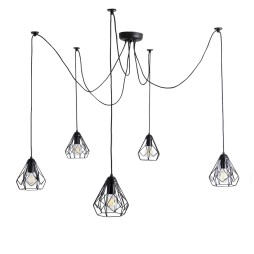 Люстра павук (підвісний світильник) Bevel Spider-5