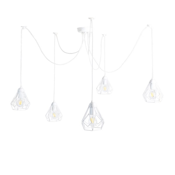 Люстра павук Bevel Spider-5 – підвісний світильник для сучасних інтер'єрів