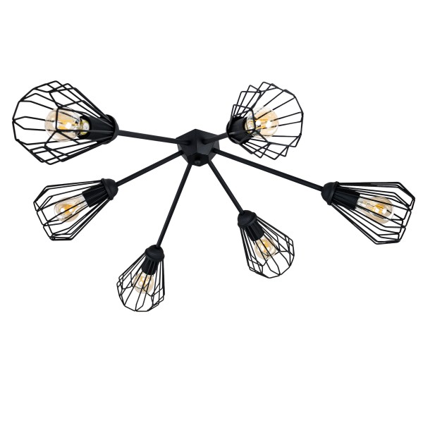 Люстра стельова Shift X-6 C380/480: елегантне рішення для вашого інтер'єру