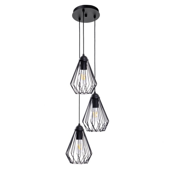 Люстра підвісна Dribble CD210-3 — стильне освітлення для вашого дому