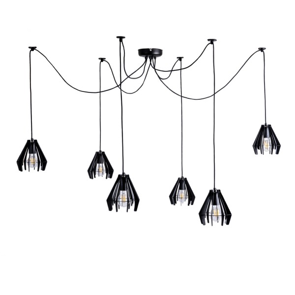 Люстра павук Stels Spider-6 - стильний підвісний світильник для вашого дому