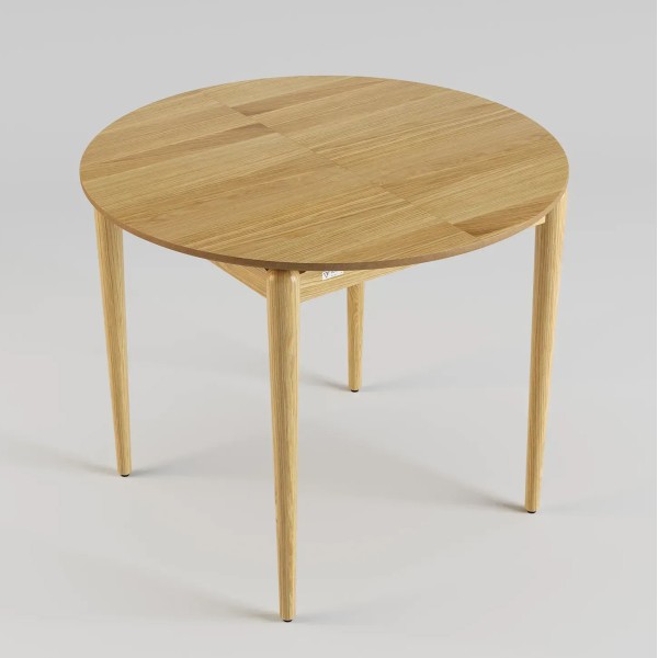 Стіл розкладний Eclipse круглий дуб