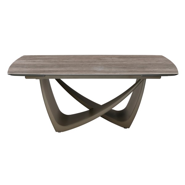 Стіл Беатріче TML-994 - Розкладний кухонний стіл з матовою керамікою