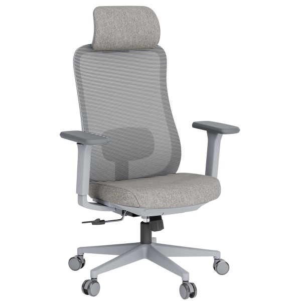 Офісне крісло Officepro Wave OC599-G-G-G для комфортної роботи