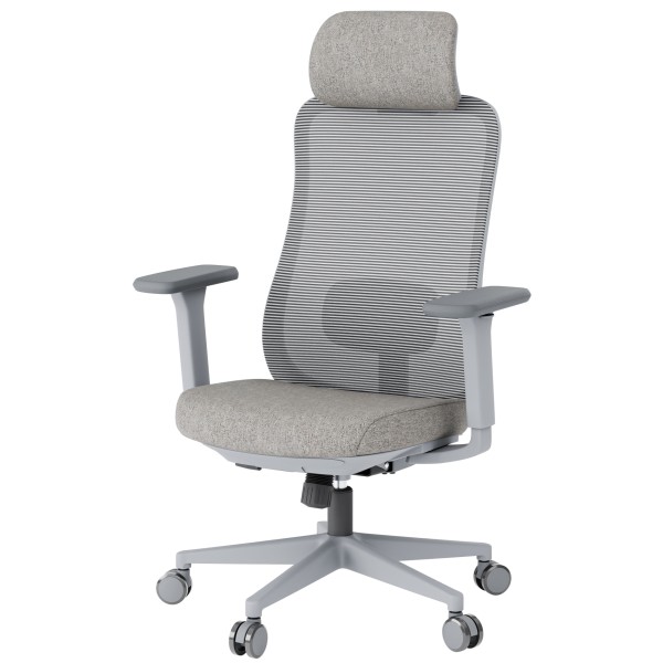 Офісне крісло Officepro Wave OC599-G-G-G для комфортної роботи