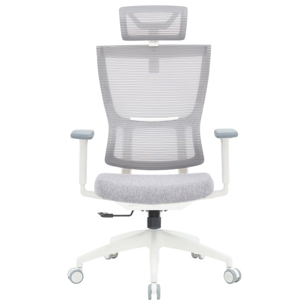 Крісло офісне Officepro Elegant OC600-W-LG-LG