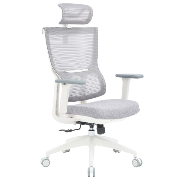 Крісло офісне Officepro Elegant OC600-W-LG-LG