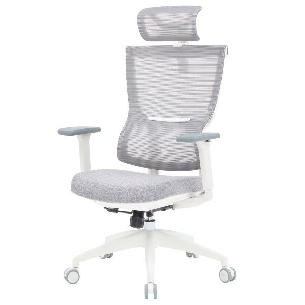 Крісло офісне Officepro Elegant OC600-W-LG-LG