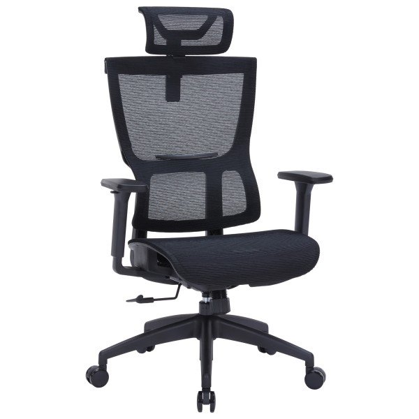 Крісло офісне Officepro Elegant OC660-B-B-B