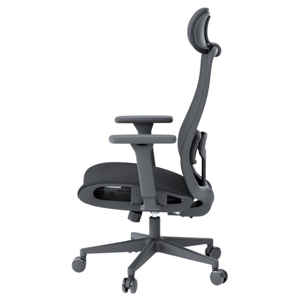 Крісло офісне Officepro Wave OC670-B-B-B – стиль та комфорт для вашого офісу