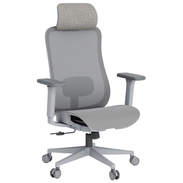 Крісло офісне Officepro OC670-G-G-G – комфорт та підтримка на кожен день