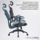 Офісне крісло Officepro Skyline OC680-B-G-G