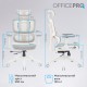 Офісне крісло Officepro Skyline OC680-W-LG-LG - ідеальний вибір для вашого офісу